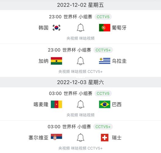 世界杯时间表时间2022的相关图片